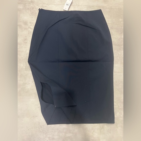 NWT Ann Taylor Navy Blue Pencil Skirt - Picture 6 of 7